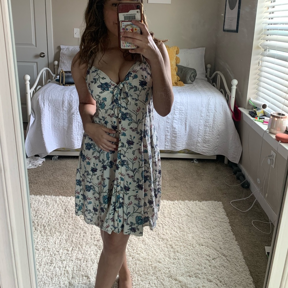 Floral summer dress